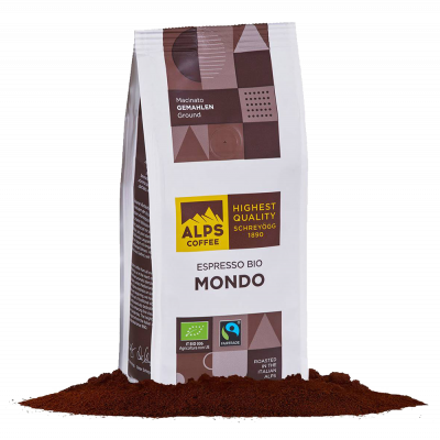 Alps Coffee Espresso Bio Mondo gemahlen (250g)